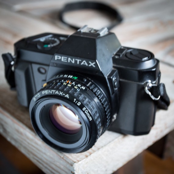 Working Vintage Pentax P3n 35mm Film SLR Camera with Pentax