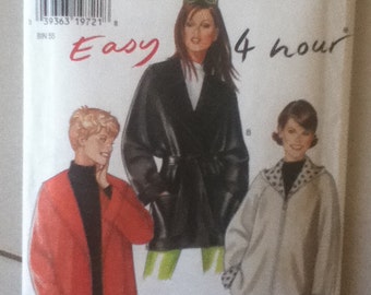 New Look Jacket Pattern 6571 Size: 10-28, Bust 32"-50", Waist 25"-44", Hips 34"-52"