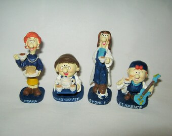 rare tetley tea figurines