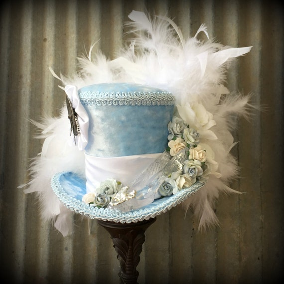 Cinderella Mini Top Hat Alice in Wonderland Tea Party by ChikiBird