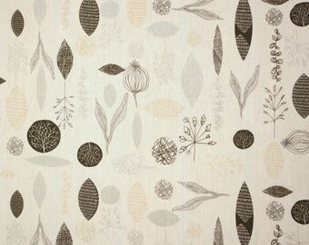 Scandinavian fabric, upholstery fabric, curtain fabric, Swedish fabric, canvas fabric, Kinnamark Aarni