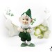 Irish Figurine, Leprechaun, March Decor, Early Lefton Collectible, Irish Memorabilia, St Patrick's Day