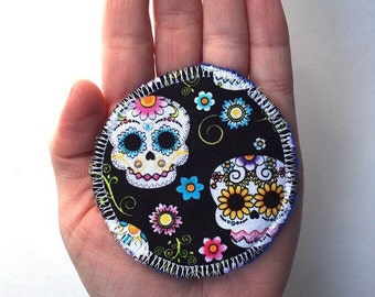 Sugar Skulls Cup Spot , menstrual cup spot