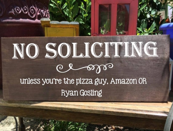 items similar to wood sign no soliciting sign funny wood
