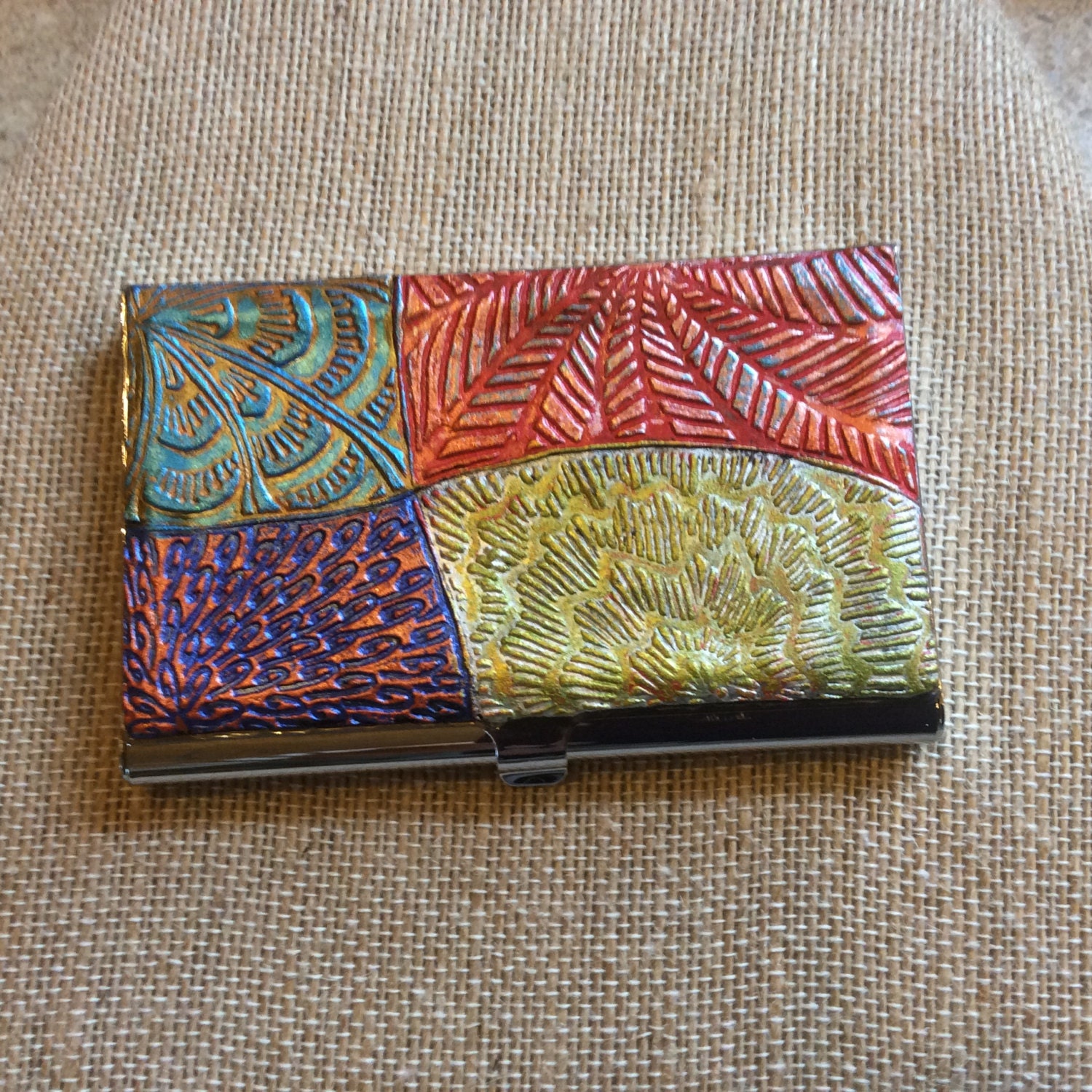 Polymer Clay Business Card Holder