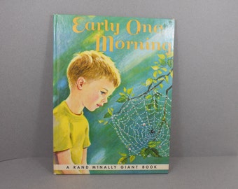 Early One Morning by Valerie Grayland, Marjorie Cooper, Rand McNally Giant Size Vintage Children's Book 1963