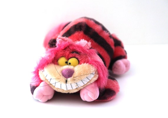 alice in wonderland cheshire cat stuffed animal