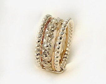 joined gold wedding rings jpg