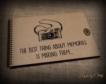 Items similar to The Best Thing About Memories is Making Them 11x29 ...