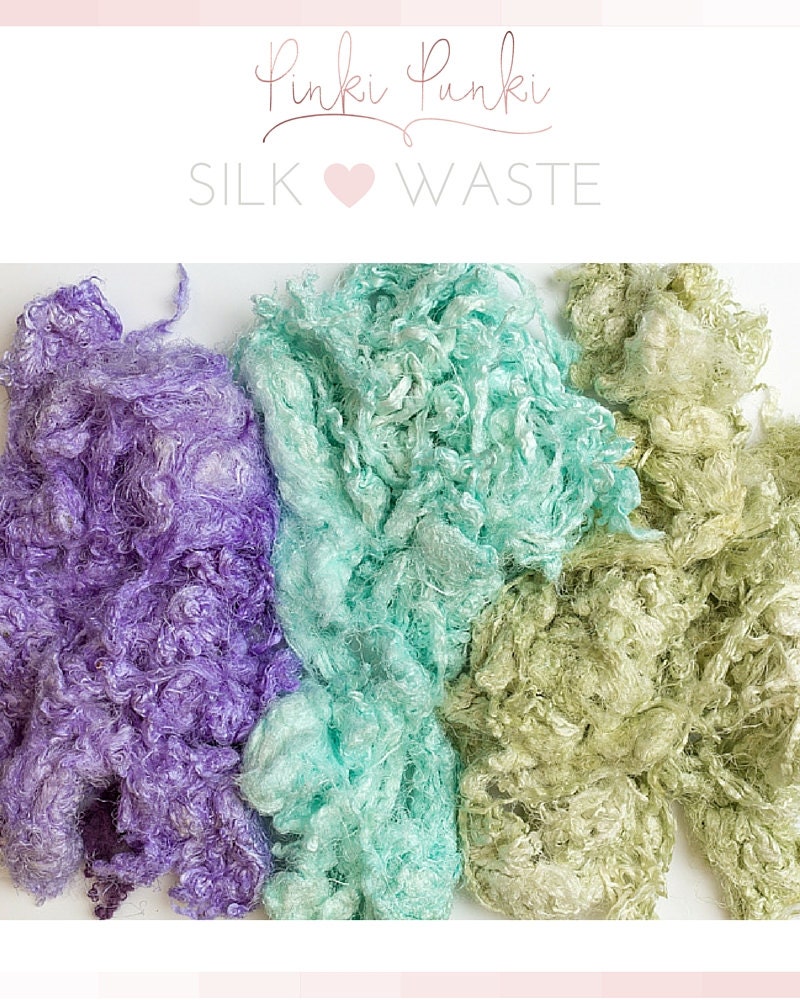Mulberry Silk Throwsters Waste Silk waste fibre/fiber Silk