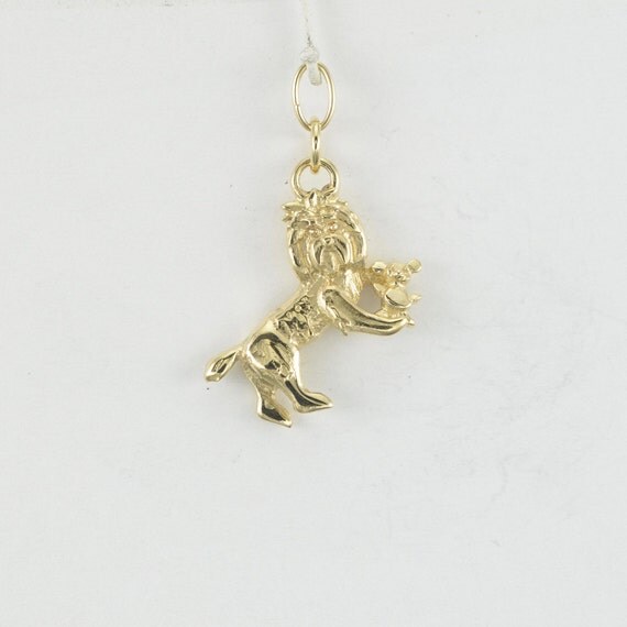 14K Gold Maltese Charm by Donna Pizarro from her Animal