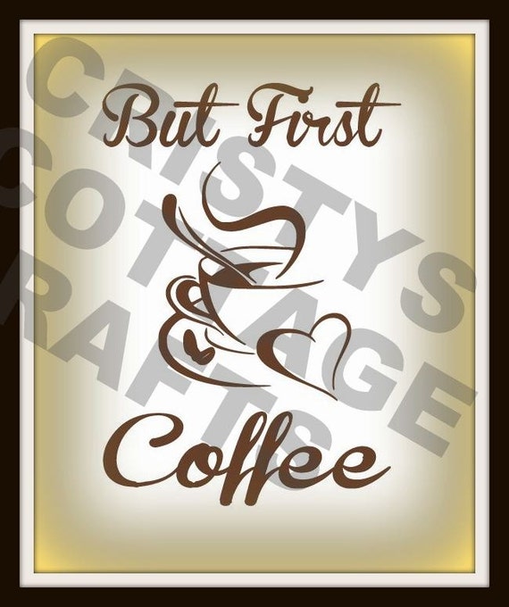 but first coffee svg file