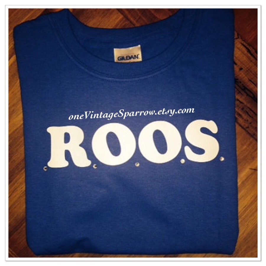 Go ROOS Weatherford Spirit Shirt by oneVintageSparrow on Etsy