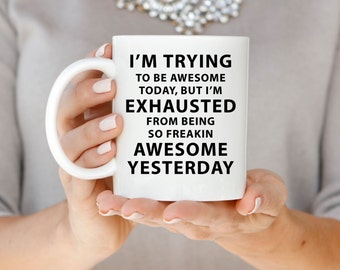 Custom Coffee Mug, Mugs with Sayings, Design Your Own, Mug Rack, Personalized Gift, Funny Mug