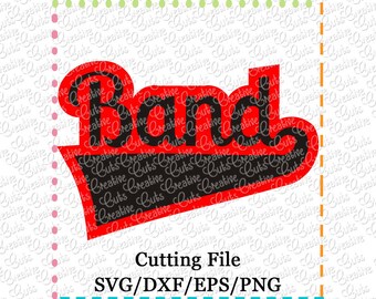 EXCLUSIVE SVG eps DXF Cutting File Band svg, sports svg, team svg, marching band svg, majorette svg, drum major svg, orchestra svg
