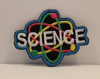 Science Patch - STEM biology chemistry scouting big bang theory scientist kjallraven Hershel