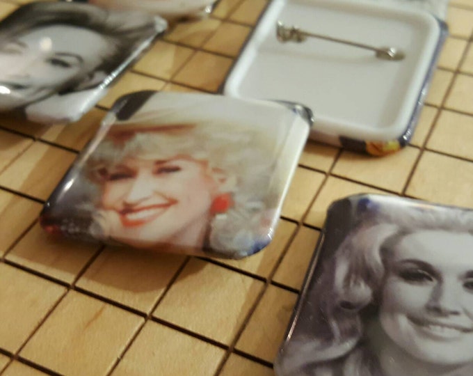 Button Pins, Dolly Parton, Pin Backs, Backpack Pins, Buttons