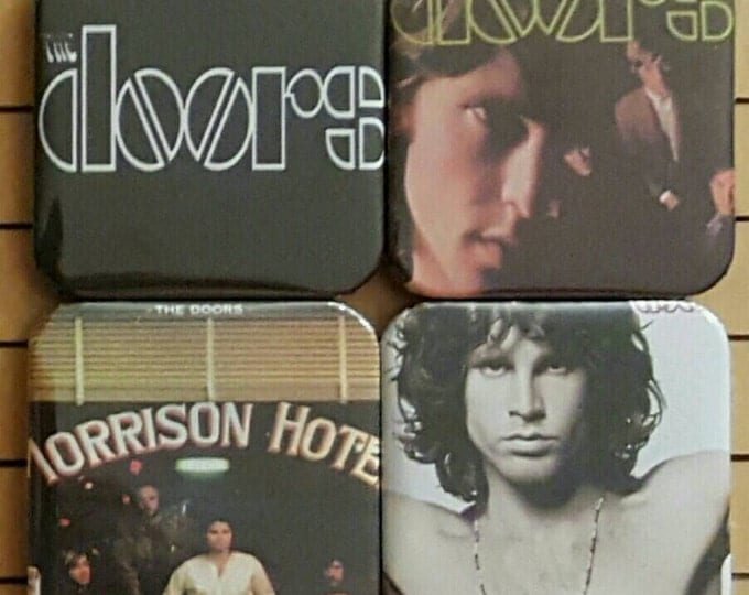 Band Pins, The Doors, Jim Morrison, Morrison Hotel, Pins, Button Pins