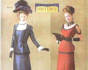 Butterick 4212 Misses’ Victorian Costume Pattern, 6-10