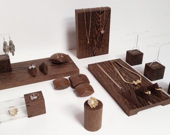 Jewelry display set for craftshow and shopwindow