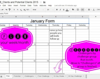 LuLaRoe Consultant/Customer/Organizational Tracker