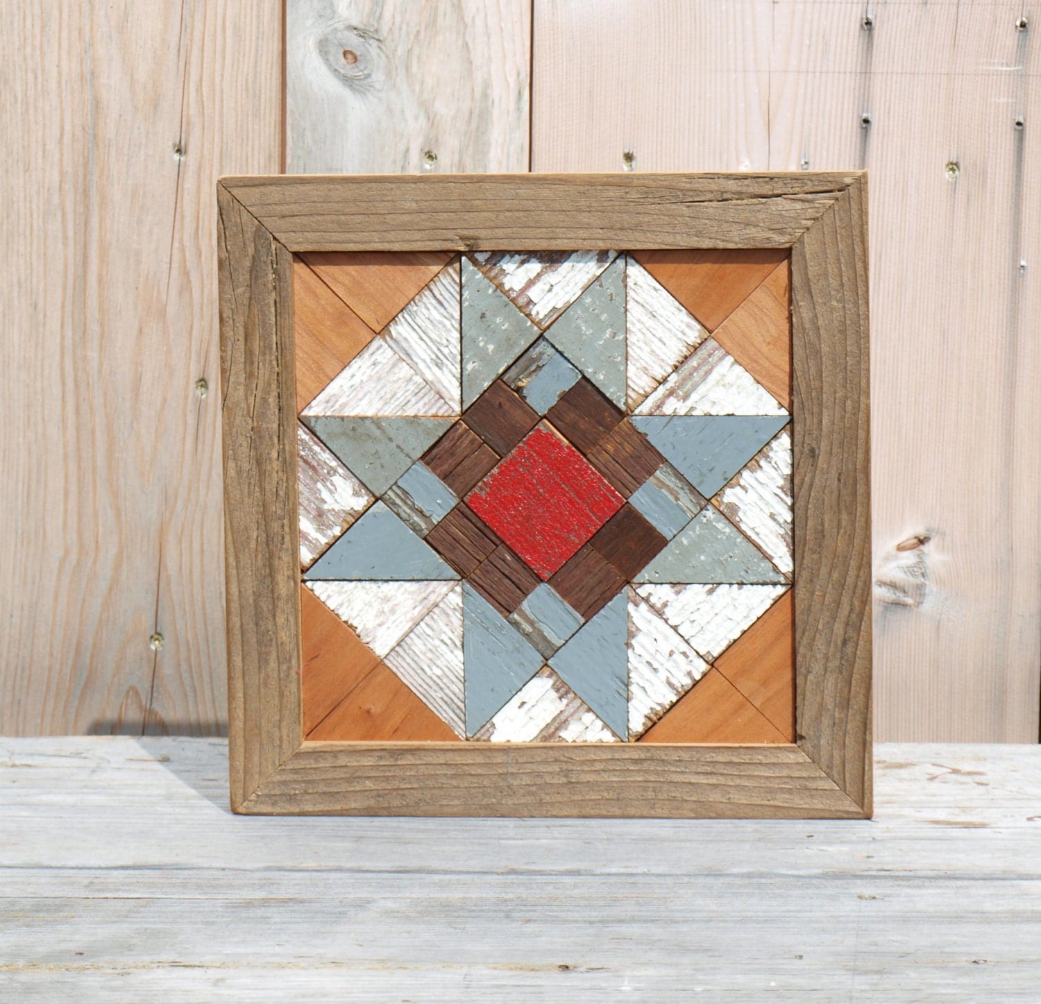 barn quilt block salvaged wood barn quilt checkered quilt
