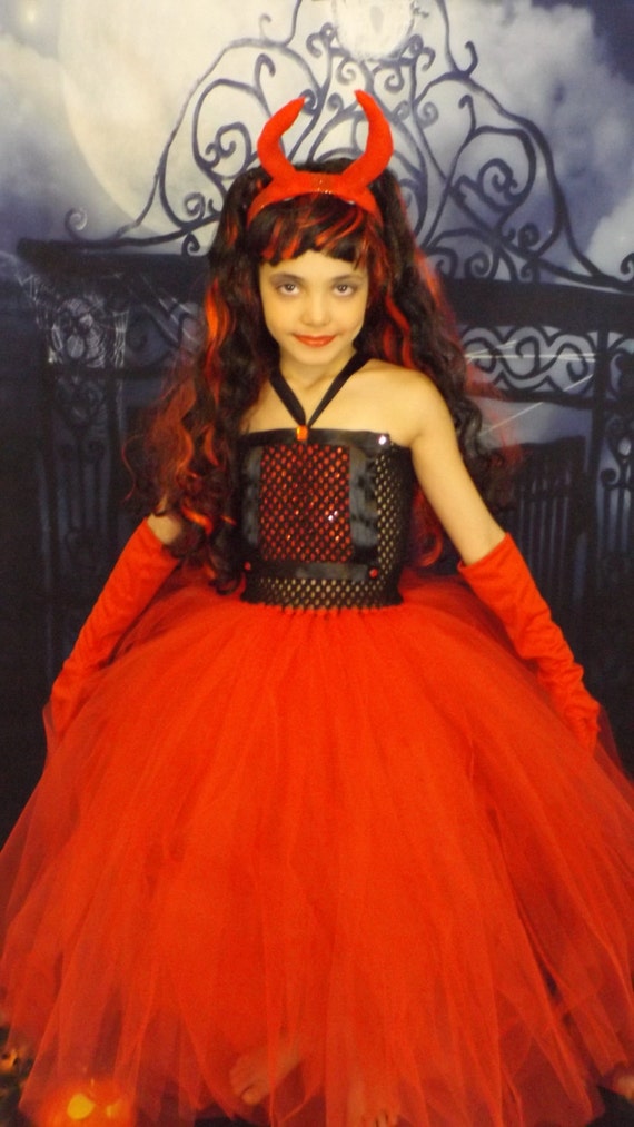 devil tutu dress