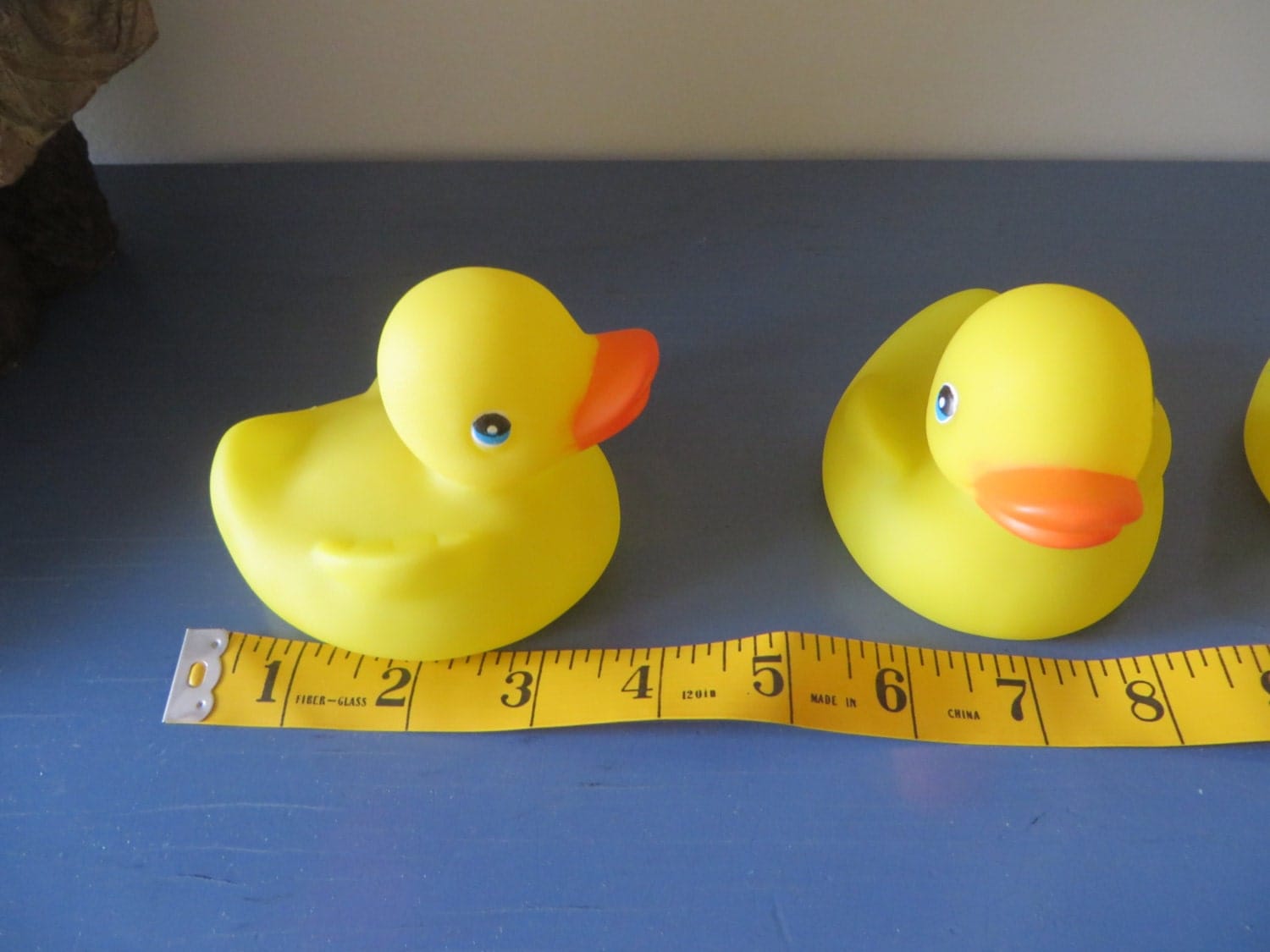 Classic Yellow Rubber Ducky For bathtime 4 in length