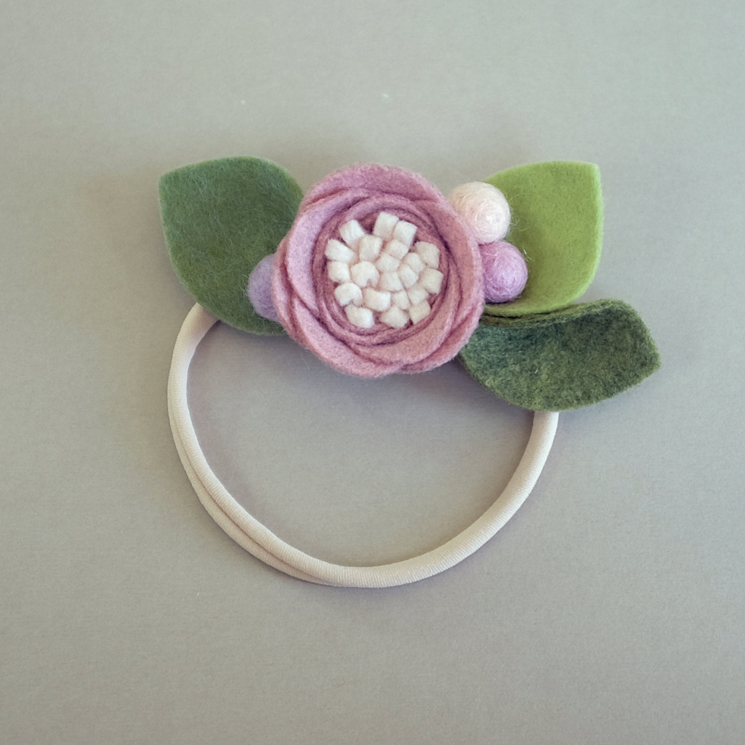 SUGAR PLUM // single flower band or alligator by fancyfreefinery