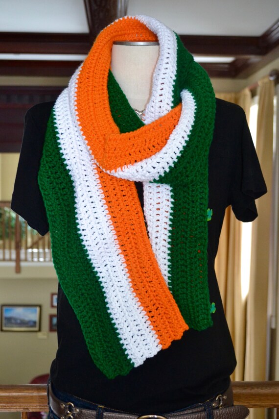 Custom Flag Scarf for Irish Pride FREE_SHIPPING by ODohertyPride