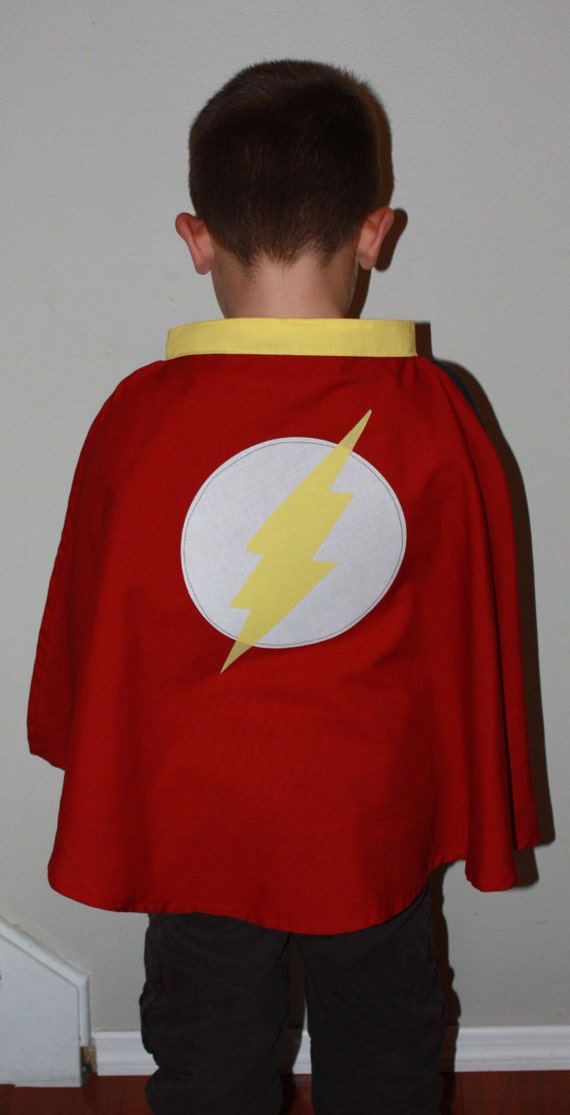 The Flash Child Sized Superhero Cape