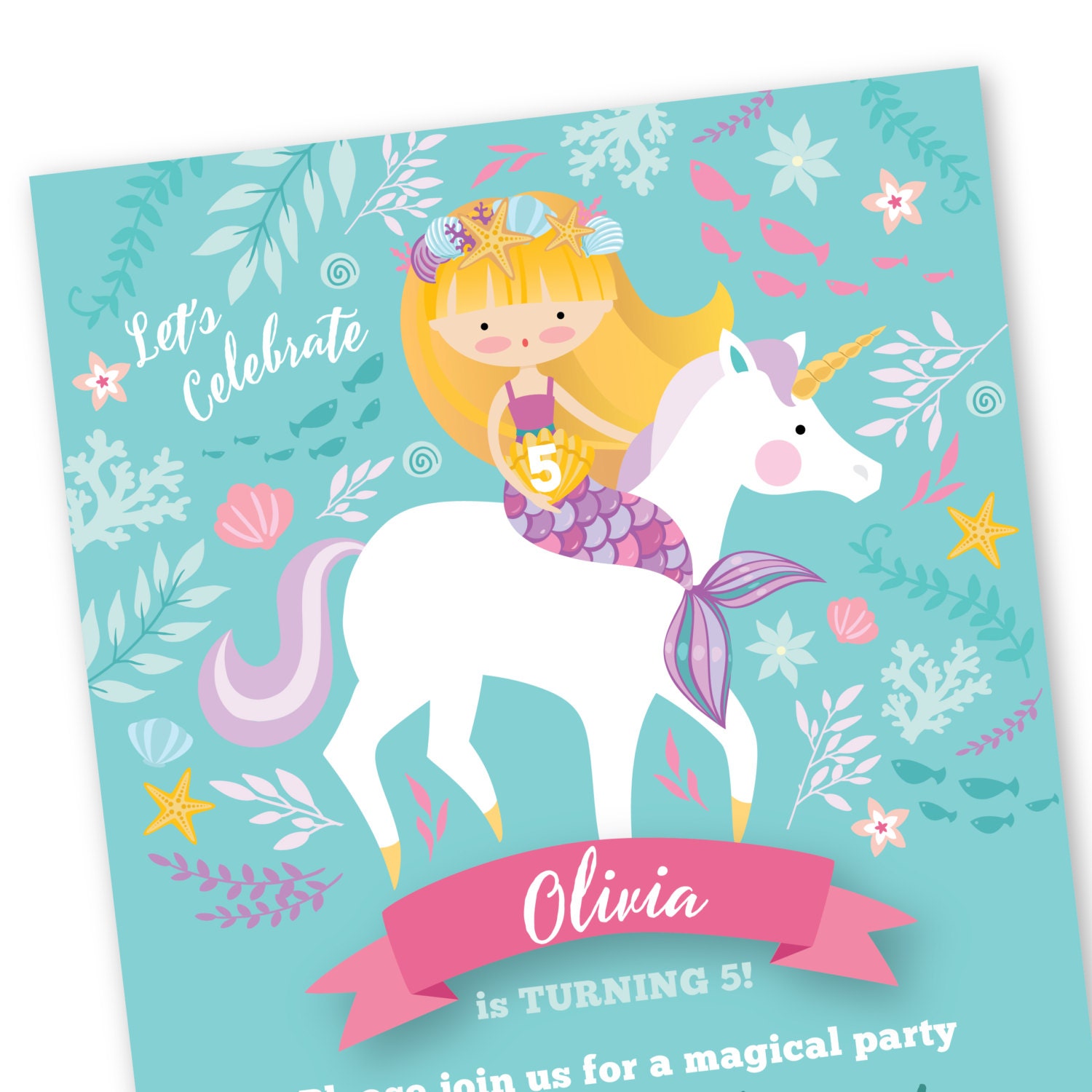 mermaid-unicorn-invitation-printable-customized-diy-invitation-girl