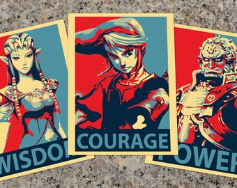 Legend of Zelda Print Bundle