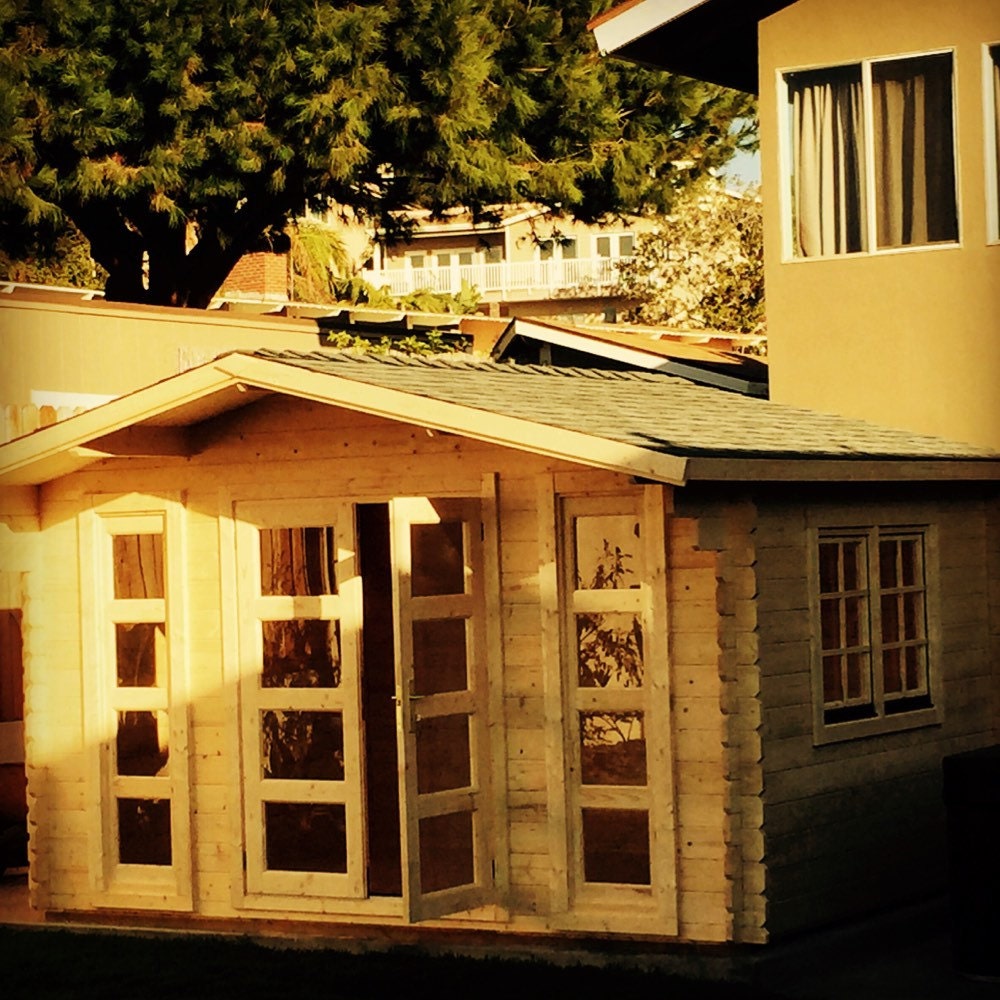 Natural wood cabin / storage / shed / guest house by MyModernCabin