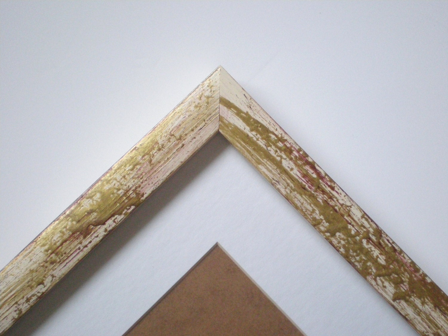 Photo frame A4 frame paint coloured wood frame 21cmx30cm rustic photo