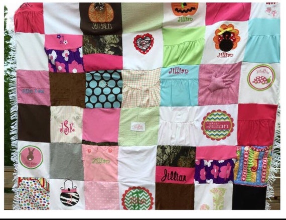 t shirt memory blanket