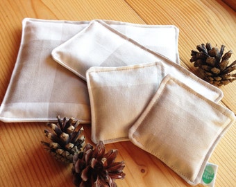 Lavender heat/cold packs for hands, eyes, body or a set of four