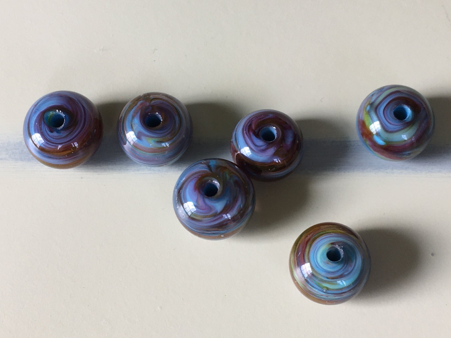 Lamp Work Glass Beads, Lampwork Beads, Artisan Handmade Glass Beads ...