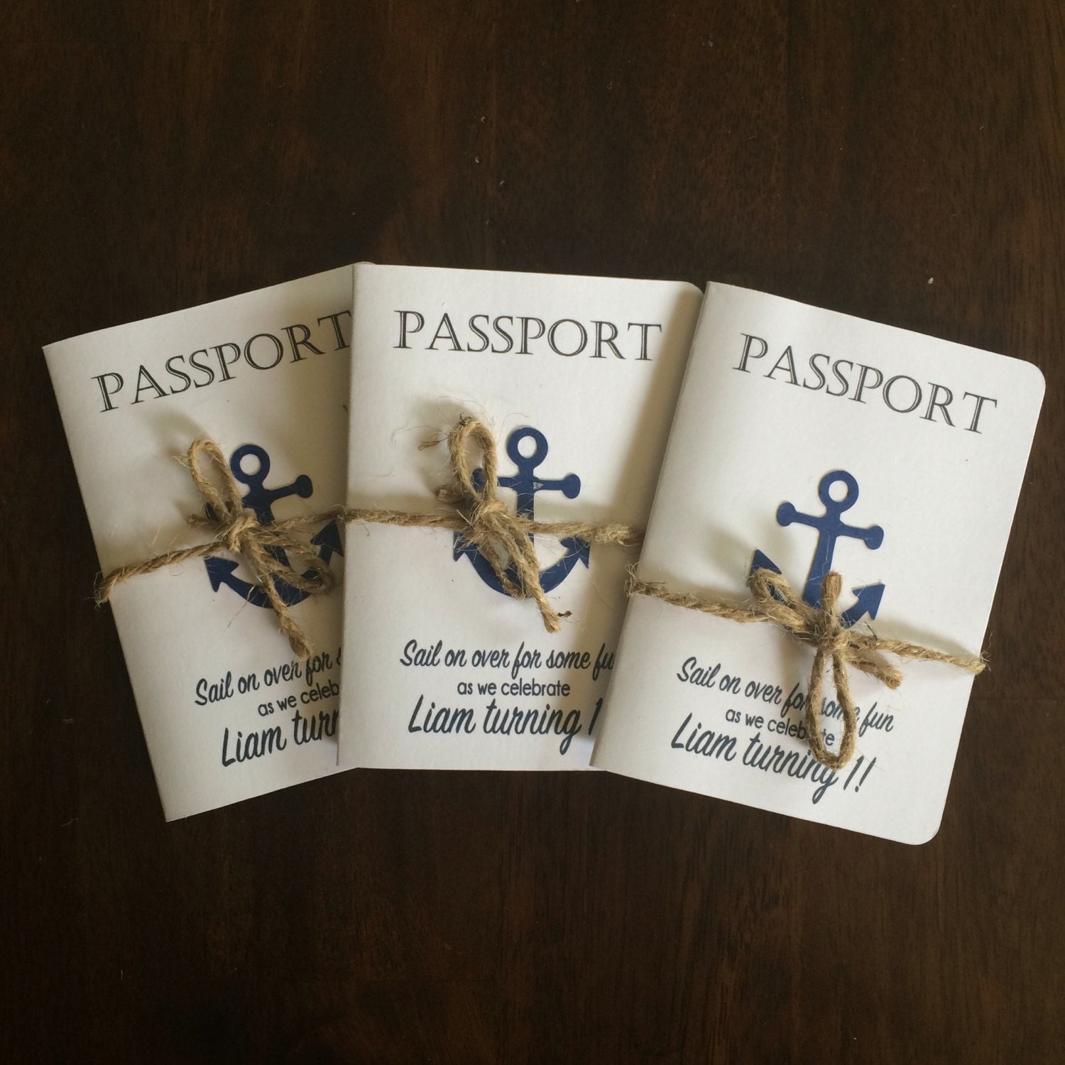 Passport Party Invitations 6