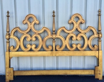 Gilded King size Headboard
