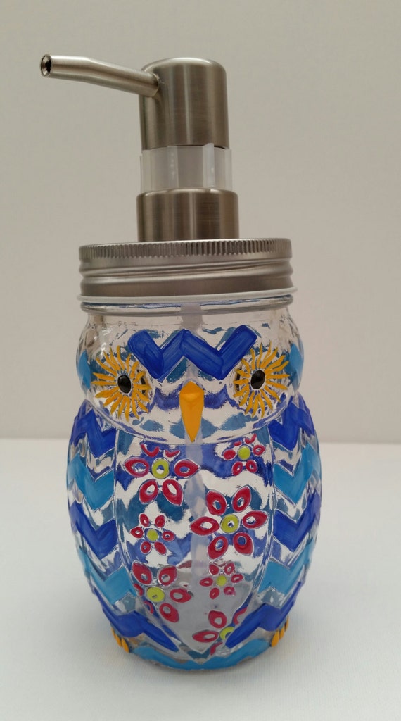 Owl soap dispenser
