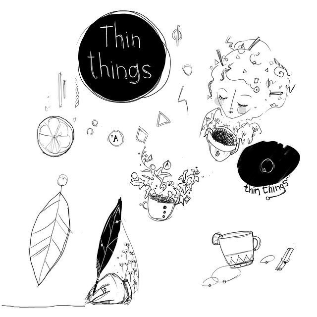 Thin Things di su Etsy