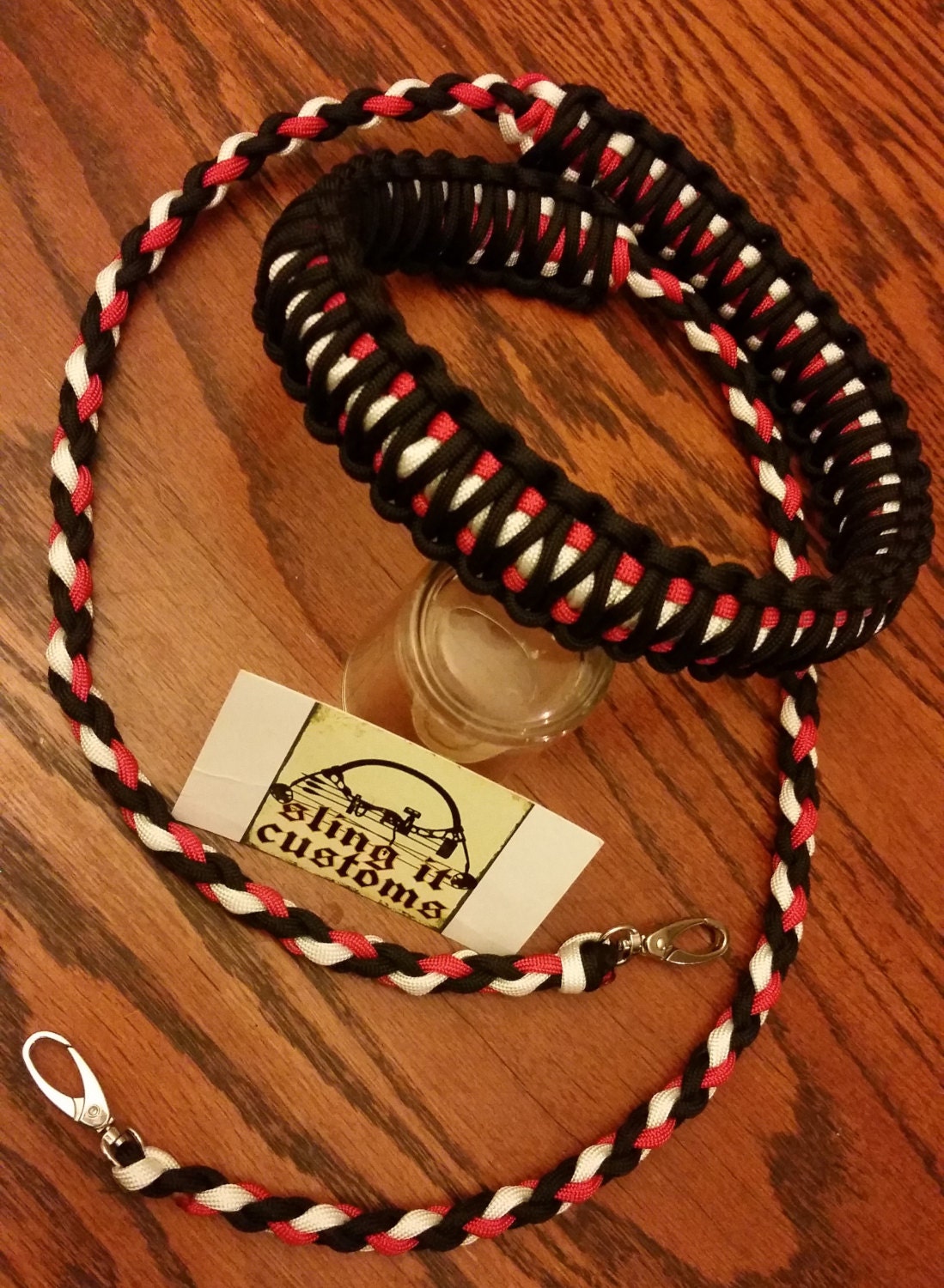 Binocular or Rangefinder Lanyard Double Cobra Weave Custom