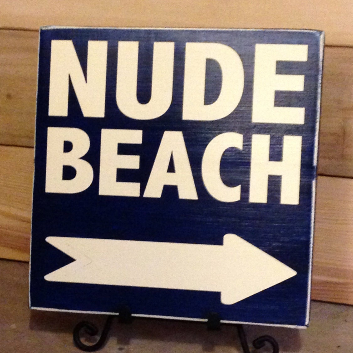 Nude Beach Enough Said Fun Sign For Lots Of Places