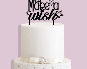 Make a Wish Cake Topper