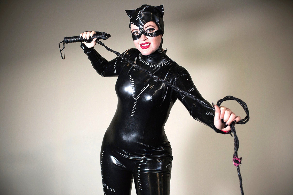 catwoman outfit Latex