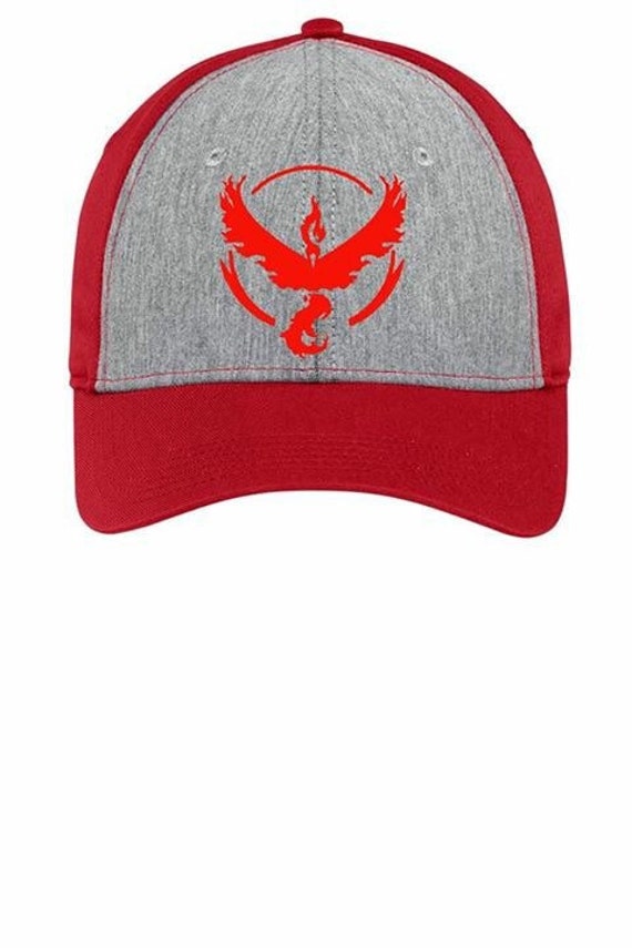 Pokemon Go Pokemon Go Hat Pokemon Go Team Red by theshirtzink