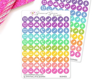 Business stickers | Etsy