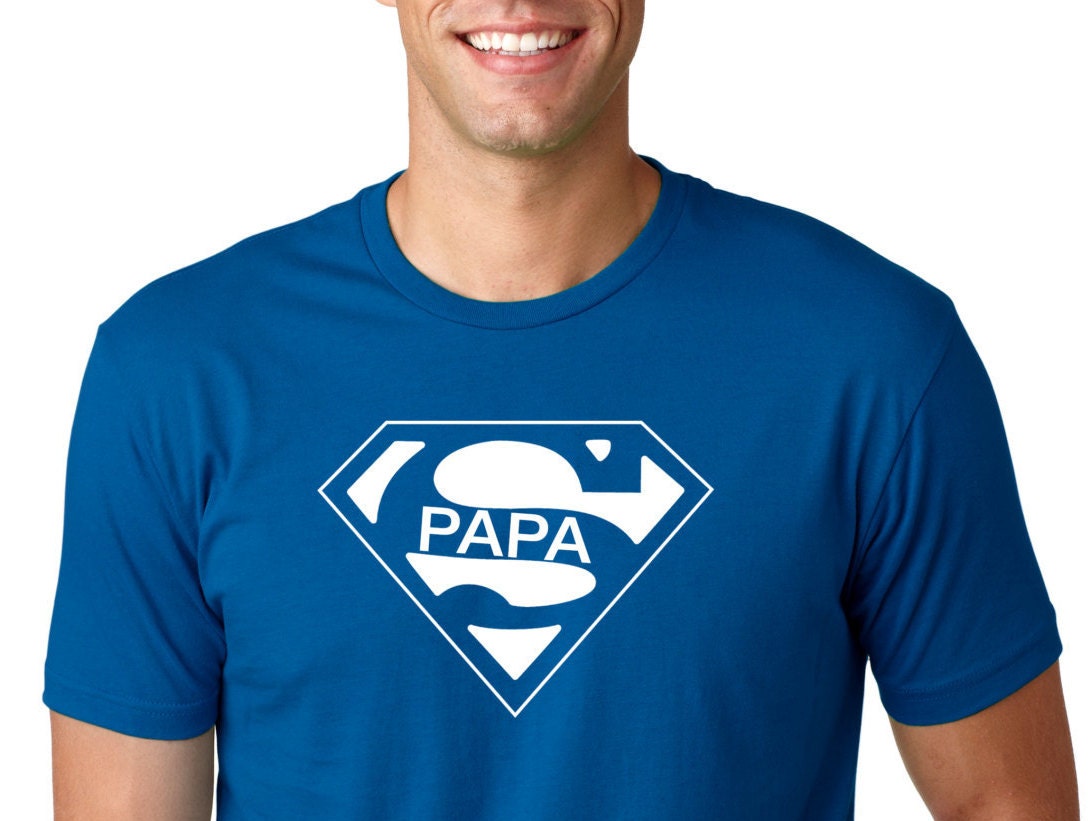 Super Papa shirt Birthday shirt Dad Shirt Vintage