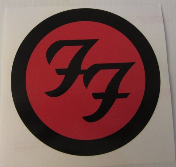 FOO FIGHTERS DECAL Foo Fighters Sticker Car by 2312sportswear